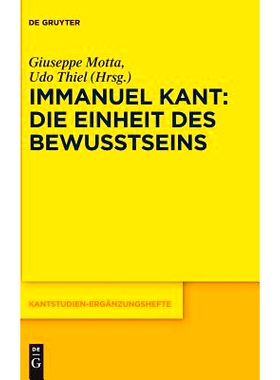 预订 Immanuel Kant – Die Einheit des Bewusstseins: 9783110557664