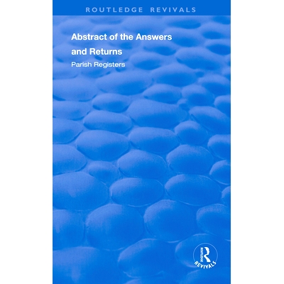 Abstract of the Answers and Returns, Par