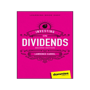 现货 Investing in Dividends for Dummies, 2nd Edition