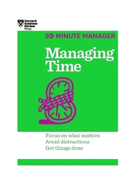 预订 Managing Time (HBR 20-Minute Manager Series): 9781633695788