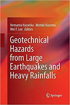 【预售】Geotechnical Hazards from Large Earthquakes and Heavy Rainfalls