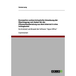 aus und der Umsetzung 预订 von Pflanzenbauberatung dem die prototypische für Daten Internet Übertragung Konzeption