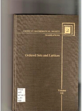 预订 Ordered Sets And Lattices: 9780821831212