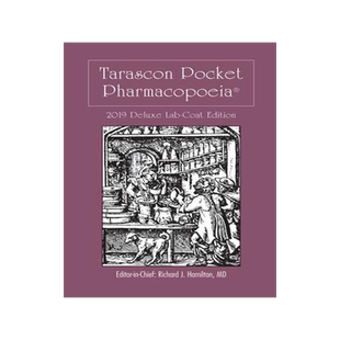 [预订]Tarascon Pocket Pharmacopoeia 2019 Deluxe Lab-Coat Edition 9781284167542