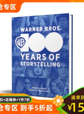 华纳兄弟 100周年 电影纪念画册 英文原版 Warner Bros.: 100 Years of Storytelling