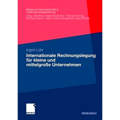 预订 Internationale Rechnungslegung für kleine und mittelgroße Unternehmen: 9783834922533
