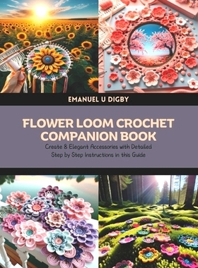 预订 Flower Loom Crochet Companion Book: Create 8 Elegant Accessories with Detailed Step by Step Instructions in this Gu