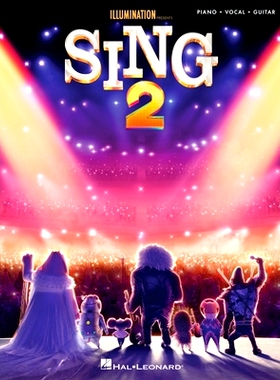 预订 Sing 2: Music from the Motion Picture Soundtrack Arranged for Piano/Vocal/Guitar: 9781705160695