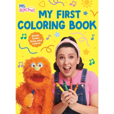 预订 My First Coloring Book (Ms. Rachel): 9780593897614