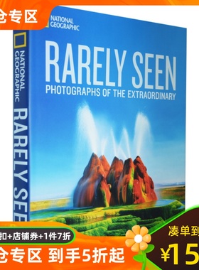 预售 英文原版 美国国家地理摄影集 罕见照片 精装画册 Rarely Seen: Photographs of the Extraordinary
