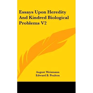 Heredity And Essays 9780548077474 Problems Upon Biological 预订 Kindred