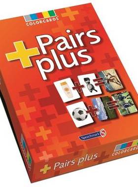 【预订】Pairs Plus Colorcards 9781909301122