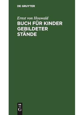 预订 Buch für Kinder gebildeter Stände: 9783112396117