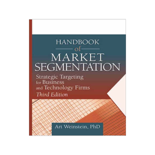 预订 Handbook of Market Segmentation