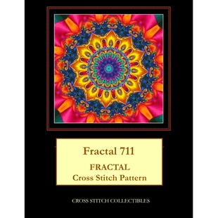 Fractal Pattern 711 Stitch 9781729732656 Cross 预订