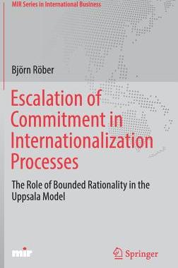 【预订】Escalation of Commitment in Internationalization Processes