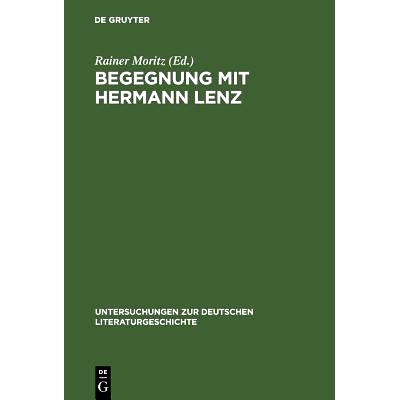 预订 Begegnung mit Hermann Lenz: Künzelsauer Symposion: 9783484320833