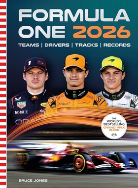 预售 F1方程式赛车 2026年官方手册 英文原版 维斯塔潘普莱斯 Formula One 2026 The World's Bestselling Grand Prix Guide