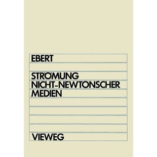 Medien 预订 newtonscher nicht 9783528033392 Strömung