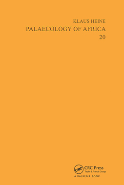 预订 Palaeoecology of Africa, volume 20