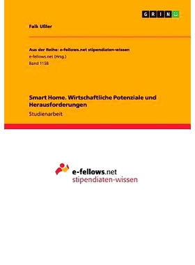 预订 Smart Home. Wirtschaftliche Potenziale und Herausforderungen: 9783656930518