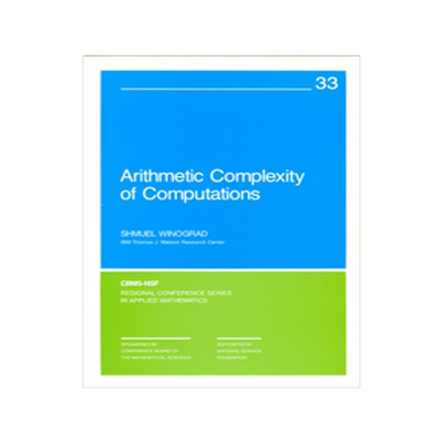 预订 Arithmetic Complexity of Computations