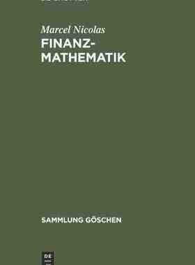 【预订】Finanzmathematik 9783112309452