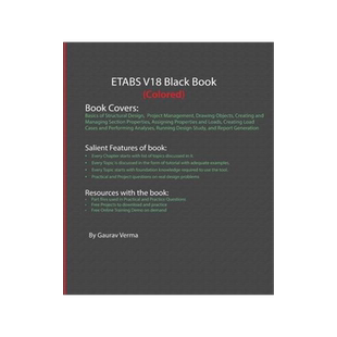[预订]ETABS V18 Black Book (Colored) 9781988722856