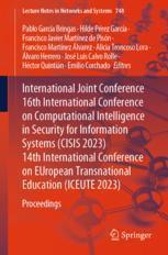 [预订]International Joint Conference 16th International Conference on Computational Intelligence in Securi 9783031425189
