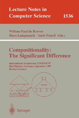 【预订】Compositionality: The Significant Difference