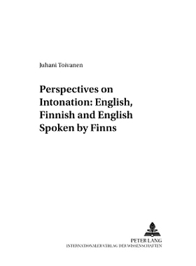 预订 Perspectives on Intonation- English, Finnish and English Spoken by Finns: 9783631371060