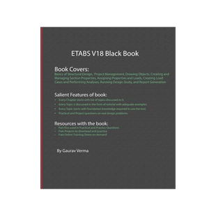 [预订]ETABS V18 Black Book 9781988722849