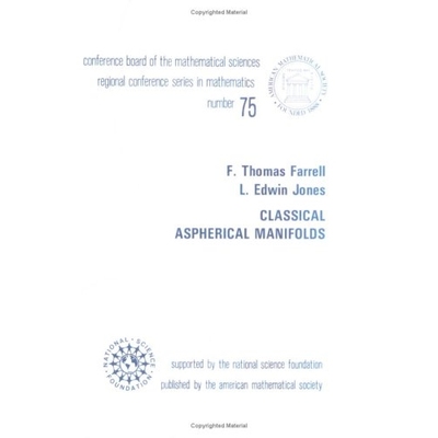 预订 Classical Aspherical Manifolds: 9780821807262