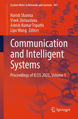 Proceedings of ICCIS 2023, Volume 1