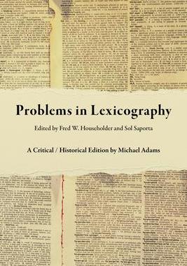 [预订]Problems in Lexicography 9780253063281