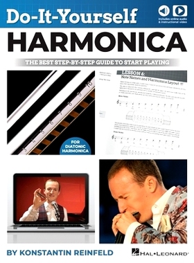 预订 Do-It-Yourself Harmonica: The Best Step-By-Step Guide to Start Playing - Book with Online Audio and Instructional V