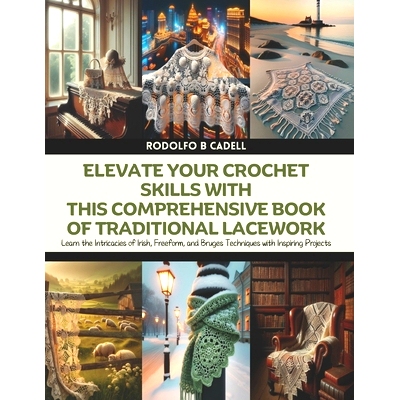 预订 Elevate Your Crochet Skills with this Comprehensive Book of Traditional Lacework: Learn the Intricacies of Irish, F
