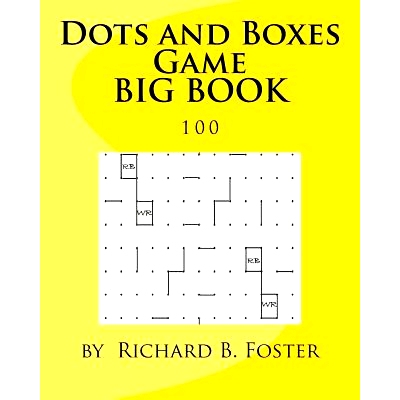 预订 Dots and Boxes Game BIG BOOK: 100: 9781534866089