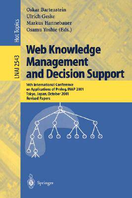 【预订】Web Knowledge Management and Decision Support