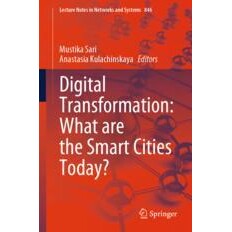 预订 Digital Transformation What are the Smart Cities Today? 数字化转型:当代智慧城市定义 9783031493898