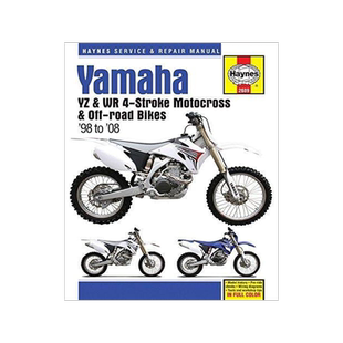 [预订]Yamaha Yz & Wr 4-Stroke Motocross & Off-Road Bikes, ’98 To’08 9781620922156