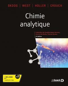 [预订]Chimie analytique 9782807337299