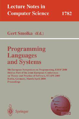 【预订】Programming Languages and Systems