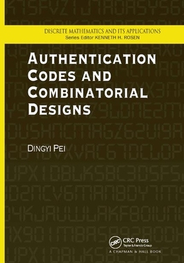【预订】Authentication Codes and Combinatorial Designs