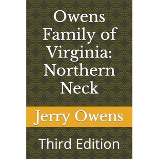 Virginia Edition Owens 9798397152303 Third Family Neck 预订 Northern