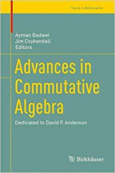 【预售】Advances in Commutative Algebra
