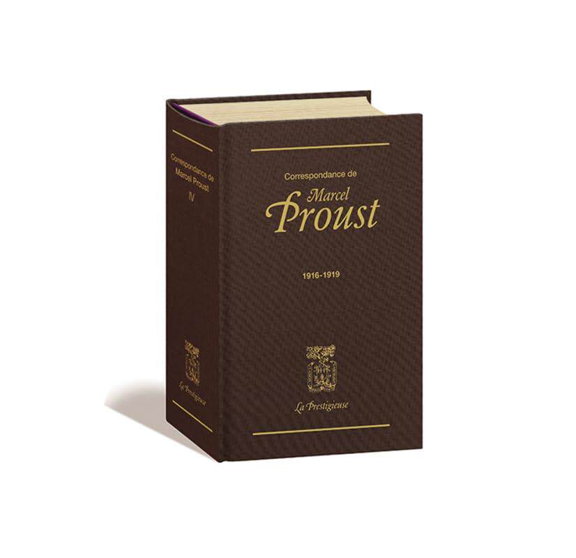 预订 普鲁斯特 书信集卷4 1916-1919 豪华限量版 百年纪念 Marcel Proust 法语原版 Correspondance, Vol. 4