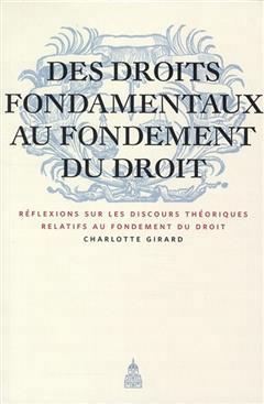 [预订]Des droits fondamentaux au fondement du droit : réflexions sur les discours théoriques relatifs au 9782859446185