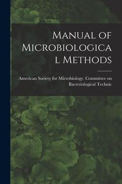 [预订]Manual of Microbiological Methods 9781016607551