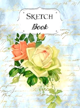 预订 Sketch Book: Flower Sketchbook Scetchpad for Drawing or Doodling Notebook Pad for Creative Artists #9 Light Blue: 9